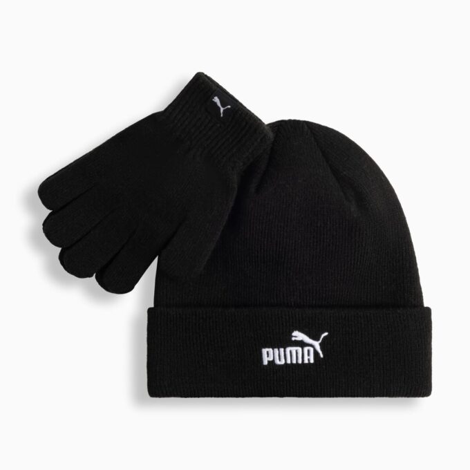 Conjunto de gorro y guantes de punto para niños Conjunto de gorro y guantes de punto para niños