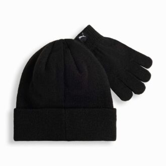 Conjunto de gorro y guantes de punto para niños