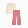 Conjuntos a juego: camiseta de manga larga y pantalones anchos para niños pequeños