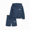 Conjuntos a juego Conjunto de sudadera con capucha y pantalones cortos de 2 piezas para niños pequeños Conjuntos a juego Conjunto de sudadera con capucha y pantalones cortos de 2 piezas para niños pequeños