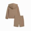 Conjuntos a juego Conjunto de sudadera con capucha y pantalones cortos de 2 piezas para niños pequeños