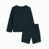 Conjuntos a juego Conjunto de sudadera y pantalones cortos de 2 piezas para niños pequeños
