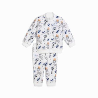 Conjuntos a juego de BMW M Motorsport: Conjunto de chaqueta y pantalón con cremallera de 2 piezas para niños pequeños