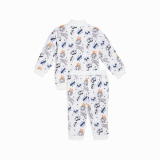 Conjuntos a juego de BMW M Motorsport: Conjunto de chaqueta y pantalón con cremallera de 2 piezas para niños pequeños