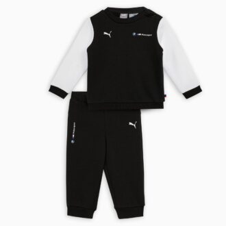 Conjuntos a juego de BMW M Motorsport: Conjunto de chaqueta y pantalón de 2 piezas para niños pequeños