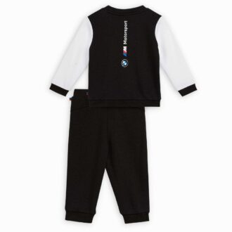 Conjuntos a juego de BMW M Motorsport: Conjunto de chaqueta y pantalón de 2 piezas para niños pequeños