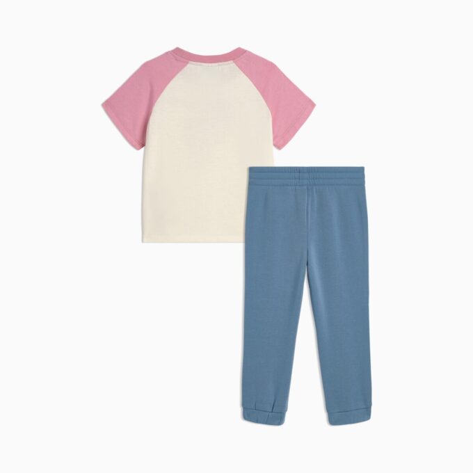 Conjuntos a juego de camiseta y joggers de polar para niños pequeños