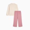 Conjuntos a juego de chaqueta polar y pantalones anchos para niños pequeños