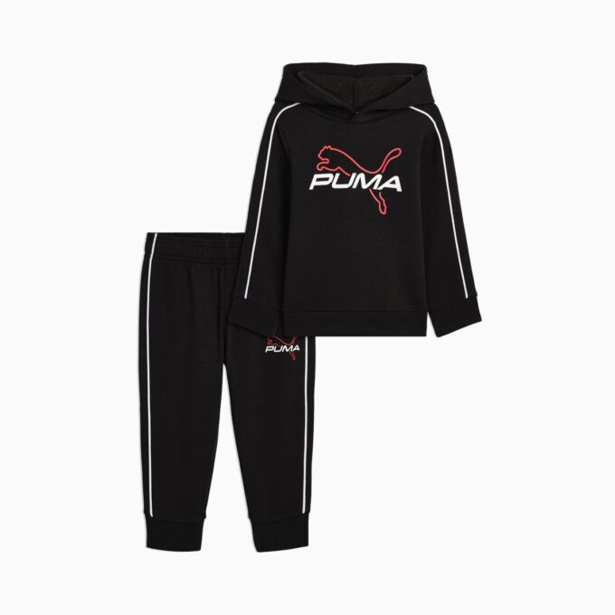Conjuntos a juego de sudadera y joggers de algodón polar para niños pequeños Conjuntos a juego de sudadera y joggers de algodón polar para niños pequeños