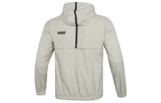 Cortavientos Ess Solid Logo “Gris”