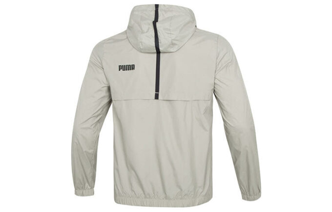 Cortavientos Ess Solid Logo “Gris”