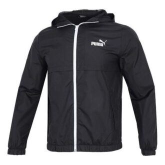 Cortavientos Ess Solid Logo “Negro”
