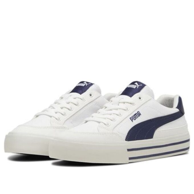 Court Classic Vulc FS “Blanco Azul Marino”