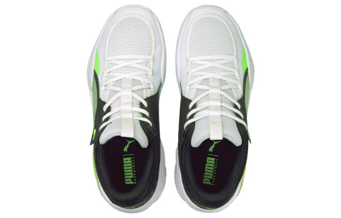 Court Rider I “Blanco Verde Resplandor”