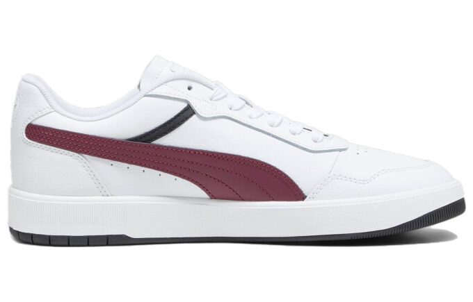 Court Ultra “Blanco Oscuro Jaspe Negro”