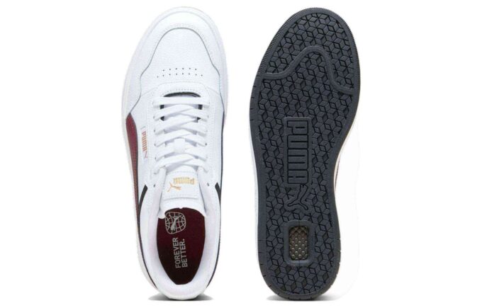 Court Ultra “Blanco Oscuro Jaspe Negro”