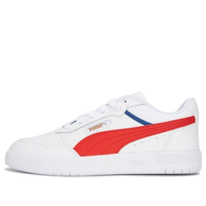 Court Ultra “Blanco para siempre rojo”