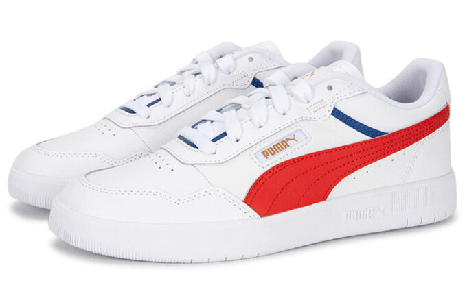 Court Ultra “Blanco para siempre rojo”