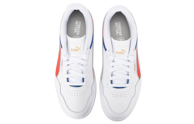 Court Ultra “Blanco para siempre rojo”
