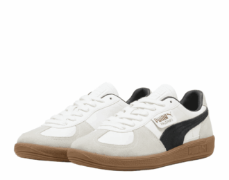 Cuero Palermo “Goma blanca vapor gris”