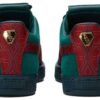 Dapper Dan x Suede “Estampado Jacquard – Verde Universitario”