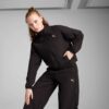 DARE TO Chaqueta tejida extragrande con cremallera completa para mujer DARE TO Chaqueta tejida extragrande con cremallera completa para mujer