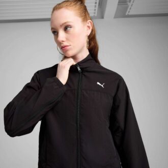 DARE TO Chaqueta tejida extragrande con cremallera completa para mujer