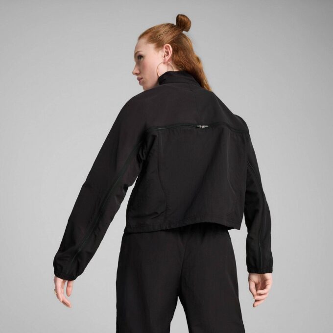 DARE TO Chaqueta tejida extragrande con cremallera completa para mujer DARE TO Chaqueta tejida extragrande con cremallera completa para mujer