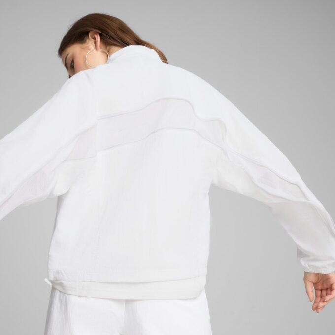 DARE TO Chaqueta tejida extragrande con cremallera completa para mujer DARE TO Chaqueta tejida extragrande con cremallera completa para mujer