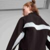 DARE TO Chaqueta tejida extragrande con cremallera completa para mujer DARE TO Chaqueta tejida extragrande con cremallera completa para mujer