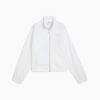 DARE TO Chaqueta tejida extragrande con cremallera completa para mujer DARE TO Chaqueta tejida extragrande con cremallera completa para mujer