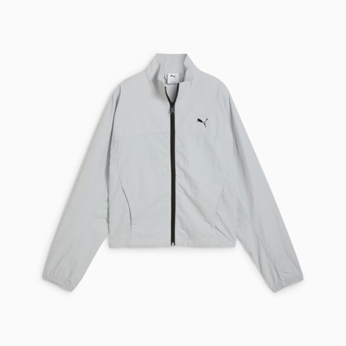 DARE TO Chaqueta tejida extragrande con cremallera completa para mujer DARE TO Chaqueta tejida extragrande con cremallera completa para mujer