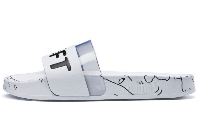 Diapositiva Shantell Martin x Leadcat “Blanca y negra”