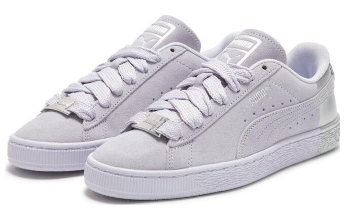 Equipo de baile Suede “Light Purple Silver”