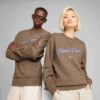 ESENCIALES PREMIUM Sudadera con capucha y estampado relajado para hombre ESENCIALES PREMIUM Sudadera con capucha y estampado relajado para hombre