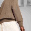 ESENCIALES PREMIUM Sudadera con capucha y estampado relajado para hombre ESENCIALES PREMIUM Sudadera con capucha y estampado relajado para hombre