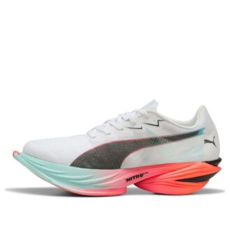 Fast-R Nitro Elite 3 “Blanco Brillante Rojo Menta”