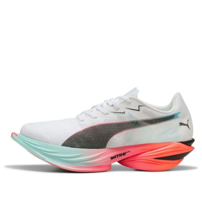 Fast-R Nitro Elite 3 “Blanco Brillante Rojo Menta”