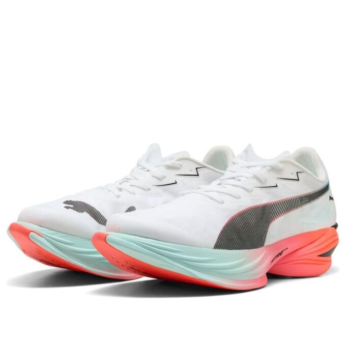 Fast-R Nitro Elite 3 “Blanco Brillante Rojo Menta”