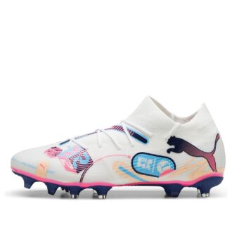 Future 7 Match Volume UP FG/AG “Blanco, Azul Luminoso, Rosa”