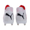 Future Ultimate FG/AG “Blanco-Negro PUMA-Orquídea Fuego”