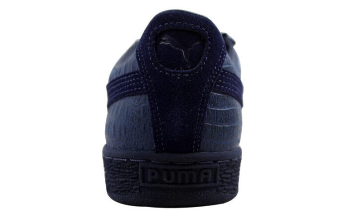 Gamuza clásica con relieve “Peacoat”