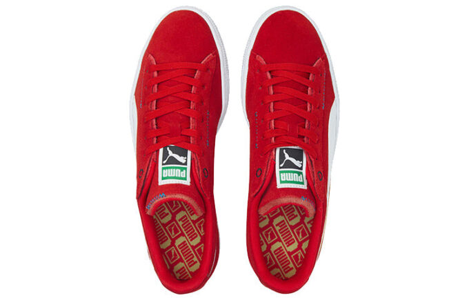 Gamuza desplazada “Rojo Blanco”