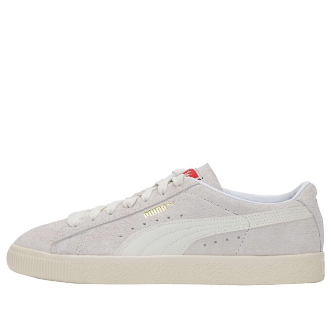 Gamuza vintage coreana “púrpura y blanca”