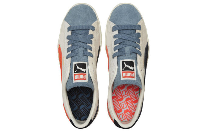 Gamuza vintage “WTFormstrip – Peyote China Blue”