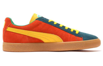 Gamuza Vtg Mij Low Tops Retro Skateboarding Zapatos Unisex Naranja