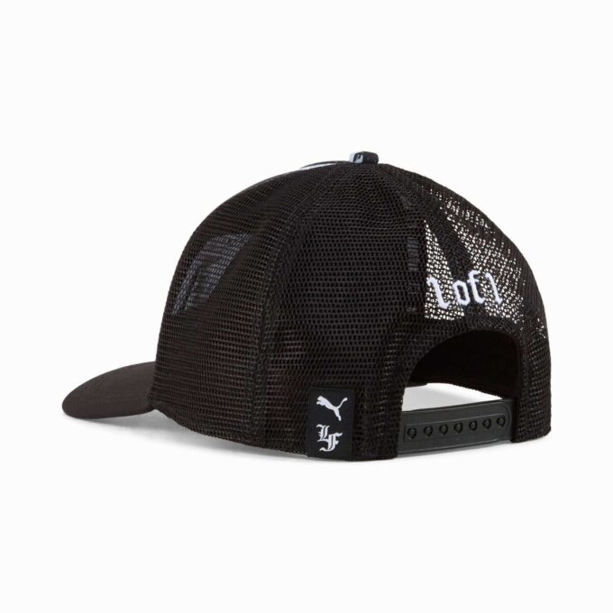 Gorra de camionero LaFrancé escrita en cromo