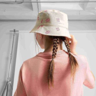Gorra de pescador para niños grandes