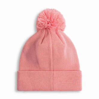 Gorro Benedict con puños y pompón para niños grandes