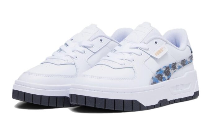 (GS) Cali Dream “Animal Print – Blanco Azul Carrera”